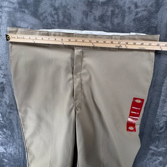 Dickies 874 Flex Work Pants 44x32 Original Fit Khaki NWT Durable Stain Resistant - Picture 10 of 12